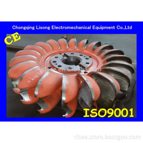 new carbon steel pelton water turbine runner